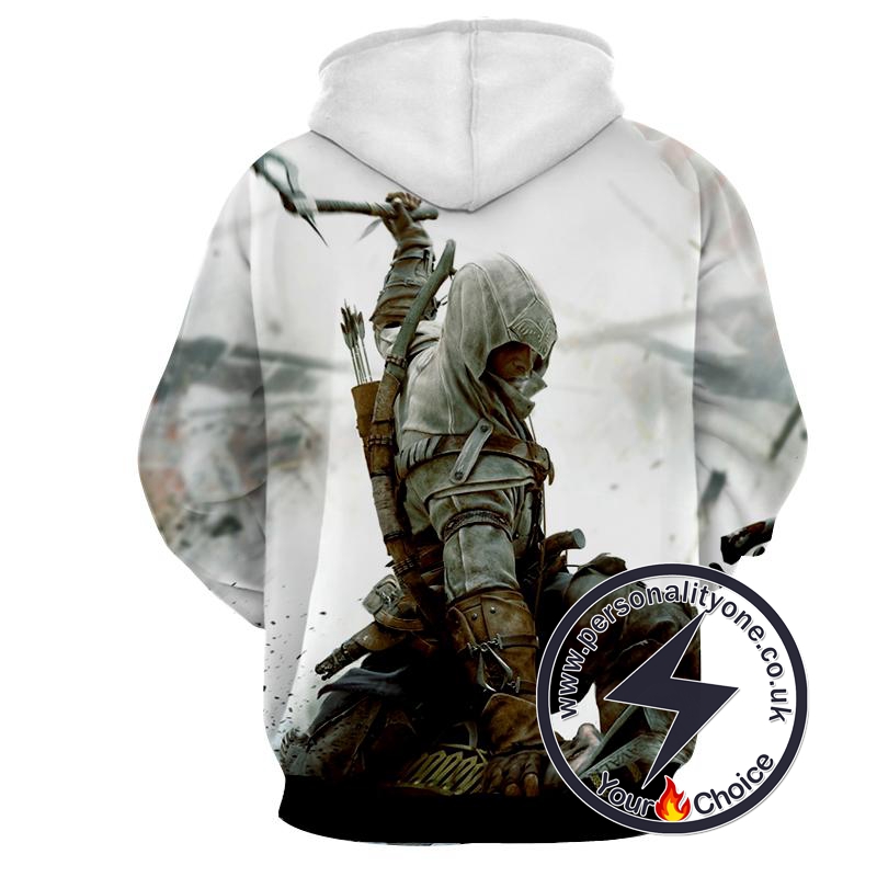 Assassin's Creed 3D - Connor - Assassin's Creed Hoodies